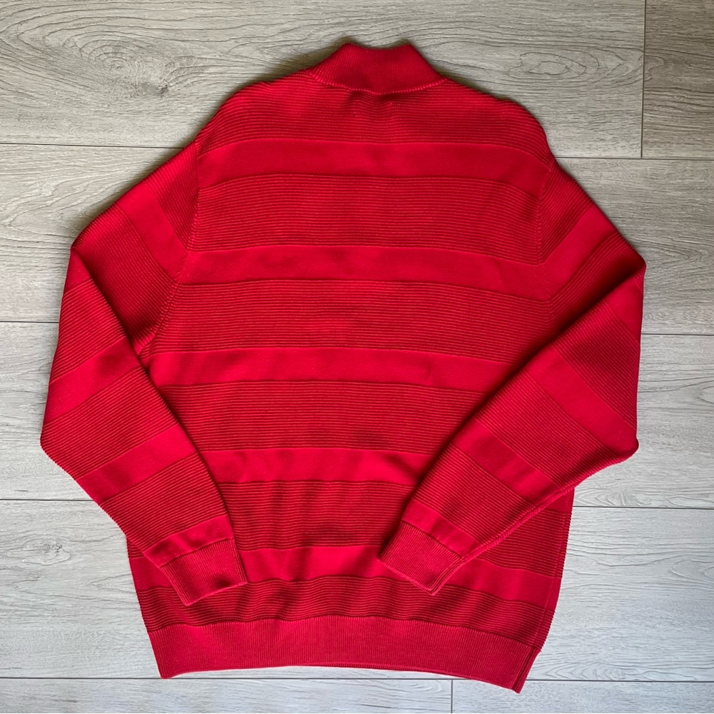 Chaps Quarter Zip Sweater - Picture 7 of 8